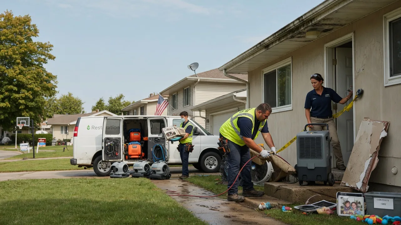 Water Damage Restoration in Cleghorn, IA near me
